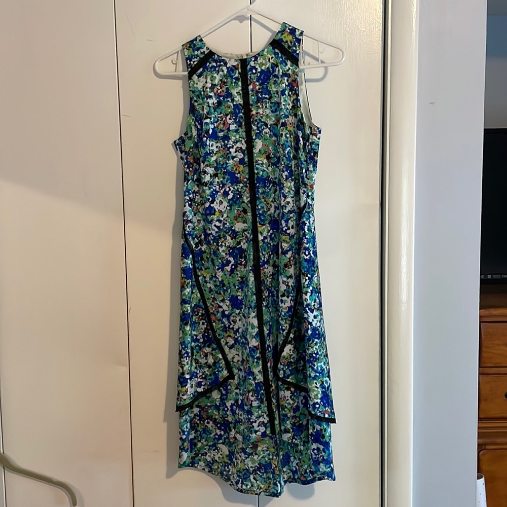 Ann Taylor Floral High Low Dress